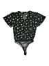 Lush Stars Black Short Sleeve Blouse Size S - photo 2