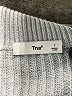 TNA Color Block Gray Pullover Sweater Size 1 - photo 7