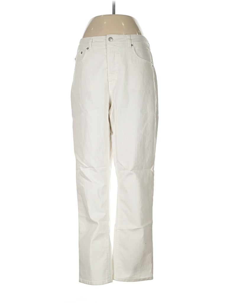 Pre-owned Frye Jeans In Ivory