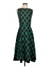 Unbranded Argyle Green Cocktail Dress Size S - photo 1