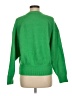 Zara Solid Green Pullover Sweater Size M - photo 2