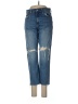 Gap Hearts Blue Jeans Size 6 (petite) - photo 1