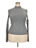 Scoop Gray Turtleneck Sweater Size 20 - photo 1