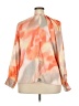 ELOQUII 100% Polyester Orange 3/4 Sleeve Blouse Size 18 Plus - photo 2