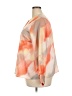 ELOQUII 100% Polyester Orange 3/4 Sleeve Blouse Size 18 Plus - photo 5
