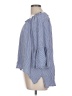 Forgotten Grace 100% Rayon Blue 3/4 Sleeve Blouse Size L - photo 5