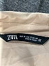 Zara Tan 3/4 Sleeve Blouse Size S - photo 7
