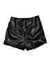 Unbranded 100% Polyester Metallic Black Shorts Size M - photo 2