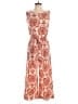 Shein 100% Polyester Paisley Red Jumpsuit Size 4 - photo 1