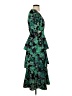 Topshop 100% Polyester Green Cocktail Dress Size 2 - photo 4