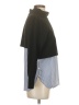 Drew Color Block Black Long Sleeve Blouse Size S - photo 4