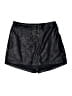 Pants Store 100% Polyester Metallic Black Shorts Size S - photo 1