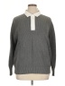 Lands' End 100% Cotton Gray Pullover Sweater Size 1X - photo 1