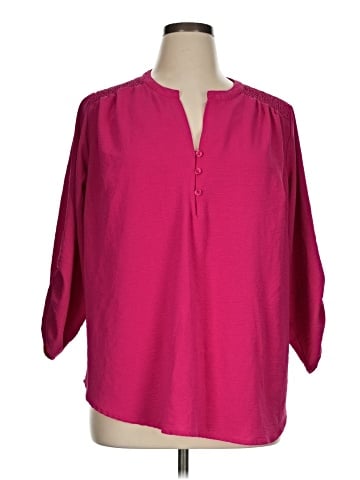 Fred David 3/4 Sleeve Blouse (view 1)