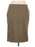 Be Tweed Brown Casual Skirt Size 10 - photo 1