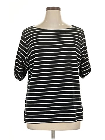 Karen Scott 3/4 Sleeve T-Shirt (view 1)