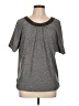 Apt. 9 Gray Short Sleeve Top Size L - photo 1