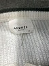 Andree by UNIT 100% Acrylic Stripes White Pullover Sweater Size L - photo 7