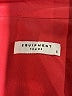 Equipment Solid Orange Red Long Sleeve Silk Top Size S - photo 7
