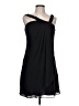 LM Collection 100% Polyester Solid Black Cocktail Dress Size 10 - photo 1