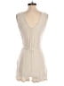 Unbranded 100% Polyester Solid Tan Romper Size S - photo 2