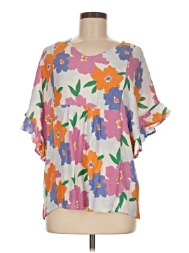 Michelle Mc Dowell Short Sleeve Blouse