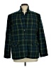Sag Harbor Plaid Green Blazer Size 16 - photo 1