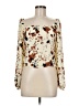 Buddy Love Ivory Long Sleeve Blouse Size M - photo 1