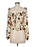 Buddy Love Ivory Long Sleeve Blouse Size M - photo 2
