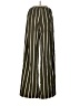 Shein 100% Polyester Stripes Green Casual Pants Size M - photo 2