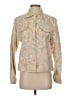 Coldwater Creek Floral Gold Jacket Size S - photo 1