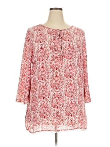 Crescent 3/4 Sleeve Blouse (view 1)