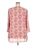 Crescent 100% Polyester Pink 3/4 Sleeve Blouse Size XXL - photo 2