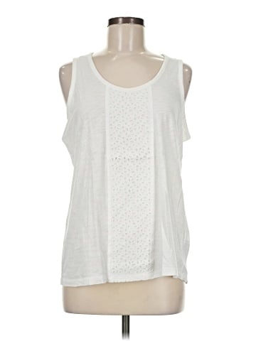 Lands' End Canvas Sleeveless Blouse (view 1)