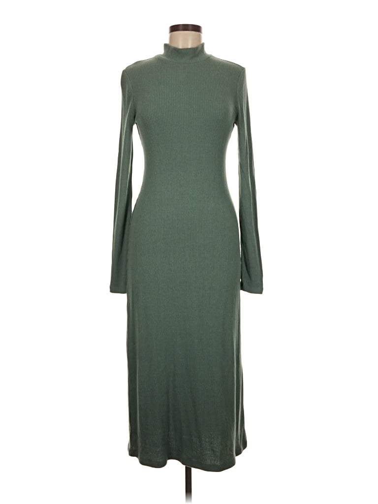 Pre-owned Double Zero Casual Dress In Green