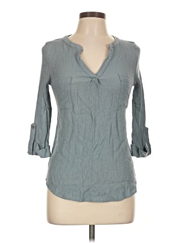 E&M Collection 3/4 Sleeve Blouse (view 1)