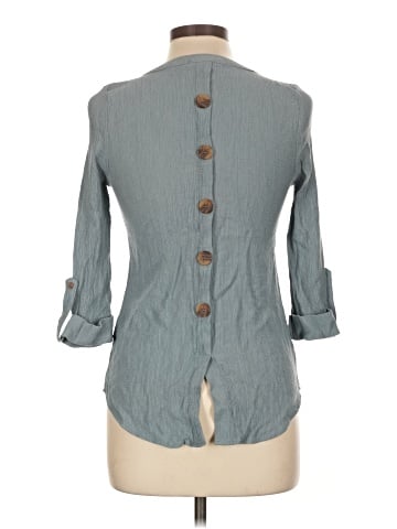 E&M Collection 3/4 Sleeve Blouse (view 2)