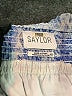 Saylor 100% Polyester Paisley Blue Cocktail Dress Size XS - photo 7