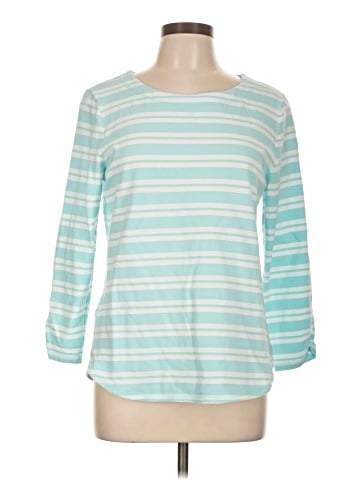 T by Talbots 3/4 Sleeve T-Shirt (view 1)