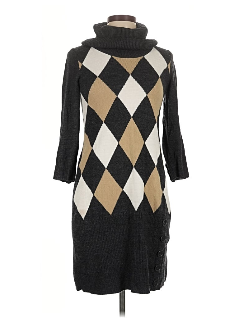 Pre-owned Sandra Darren Casual Dress In Black