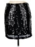 MNG 100% Polyester Black Casual Skirt Size M - photo 1