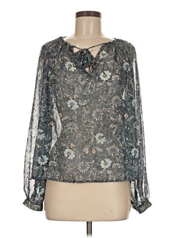 Let Me Be Long Sleeve Blouse (view 1)