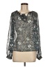 Let Me Be Gray Long Sleeve Blouse Size Med Plus - photo 1