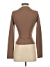 NA-KD Brown Long Sleeve Blouse Size XXS - photo 2