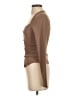 NA-KD Brown Long Sleeve Blouse Size XXS - photo 5