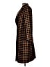 Ann Taylor Houndstooth Brown Coat Size L - photo 5