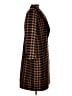 Ann Taylor Houndstooth Brown Coat Size L - photo 4
