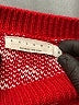 EXLURA 100% Acrylic Print Red Pullover Sweater Size M - photo 7