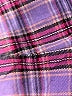 Unbranded Plaid Checkered-gingham Houndstooth Purple Dress Pants Size 17 - photo 7