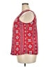Tantrums 100% Nylon Red Sleeveless Blouse Size XXL - photo 5